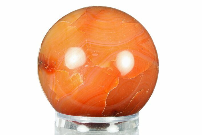 Colorful Carnelian Agate Sphere - Madagascar #286111